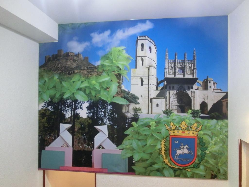 Hostal Jaime I Huesca Dış mekan fotoğraf